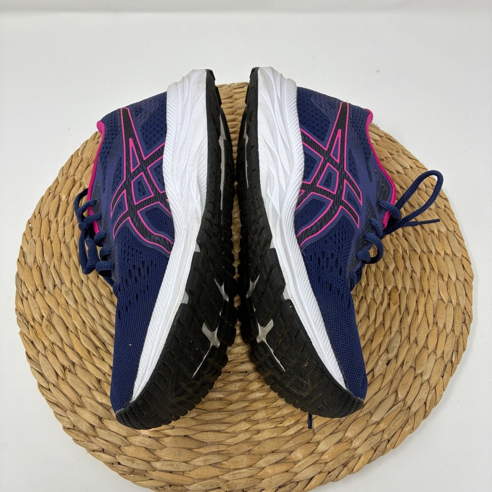 ASICS Gel Blue Pink Running Shoes Womens Size 7 Athletic Gym - Picture 4 of 8